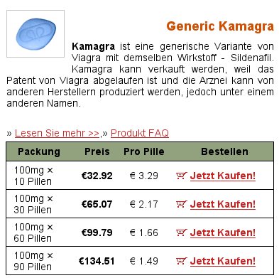 Wie wird kamagra eingenommen